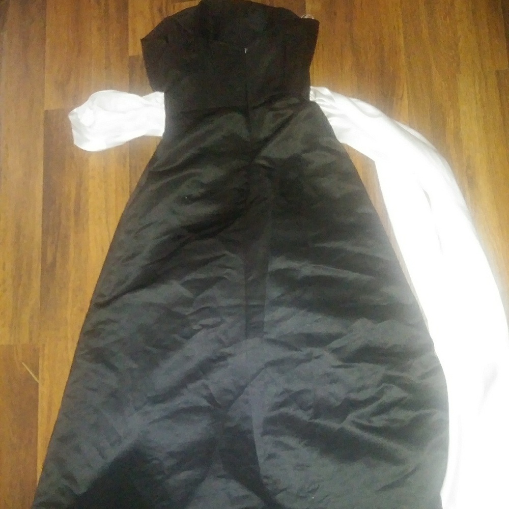 SCRAPLESS BLACK N WHITE DRESS